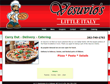 Tablet Screenshot of delavanpizza.com